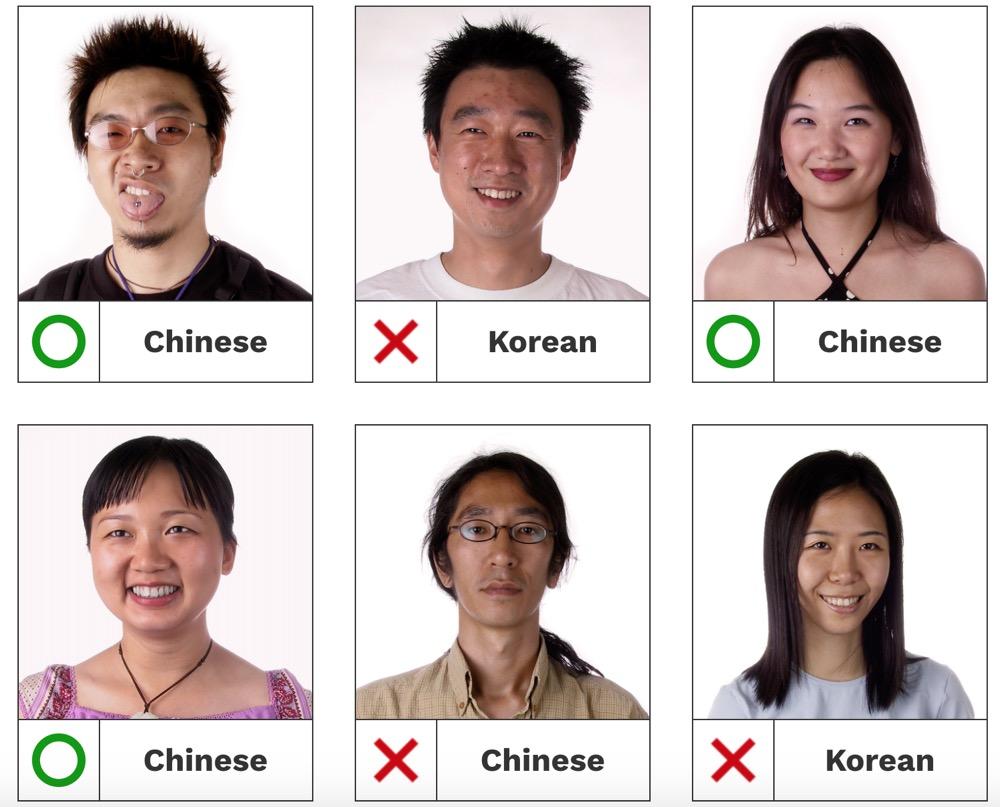 为什么外国人长得「都一样」?