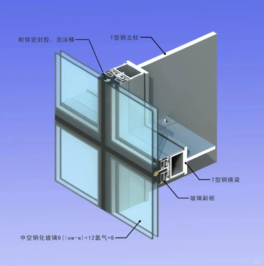幕墙三维节点图解｜35个常见节点分享 - 知乎