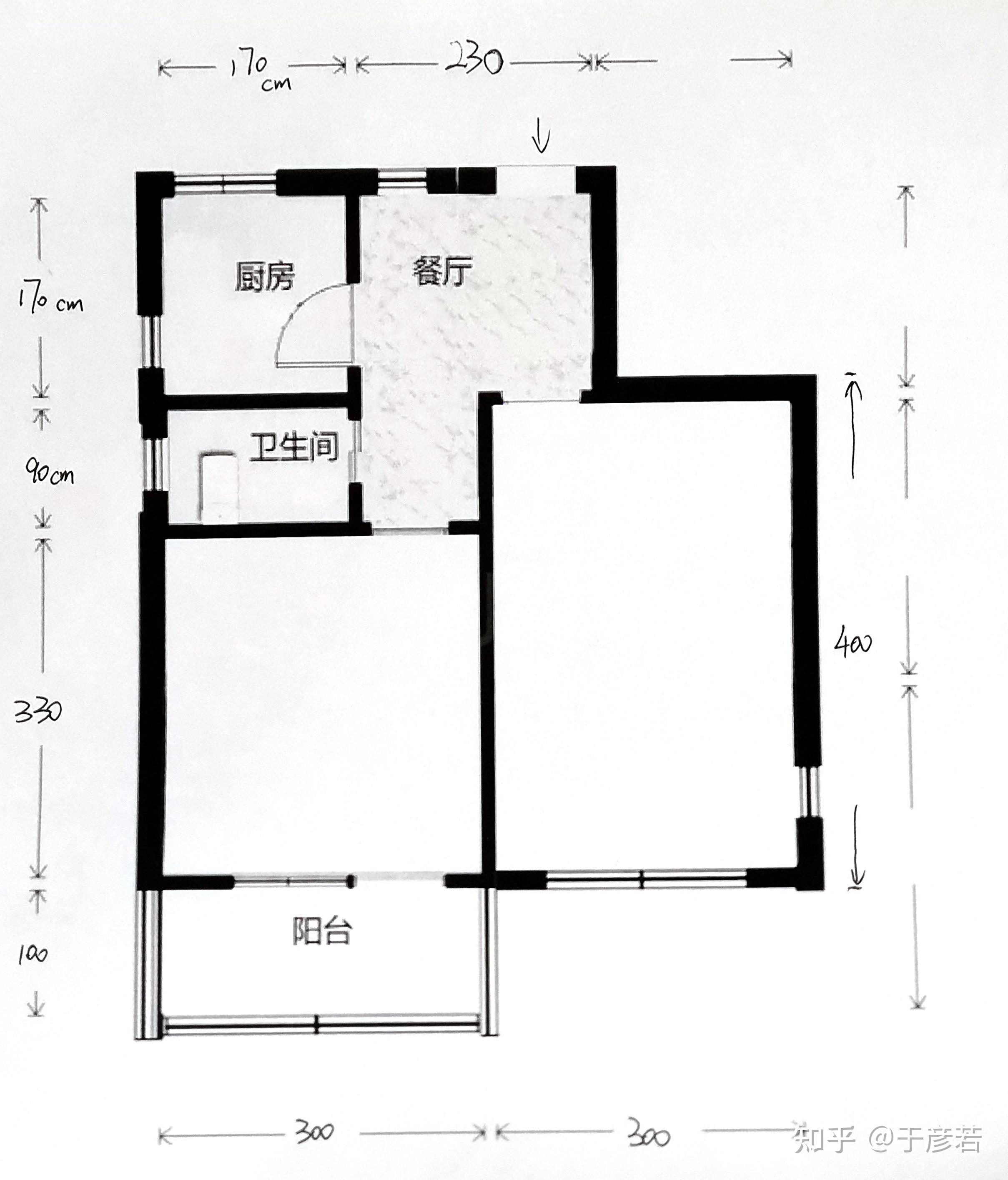 老房子装修恳请大神给设计一下