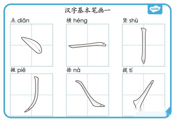 免费分享学汉字基本笔画怎么教幻灯片+配套练习资源 - 知乎