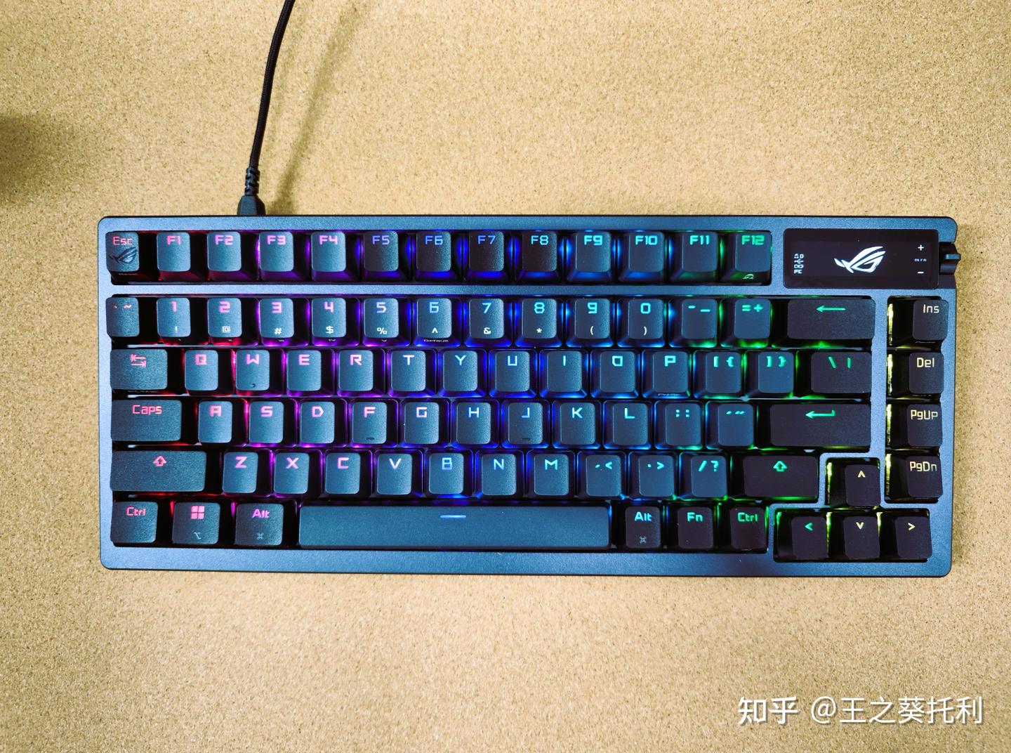 1799的ROG夜魔机械键盘上手体验，迄今为止用过最高端的机械键盘！情人节送给男朋友最好的礼物！ - 知乎
