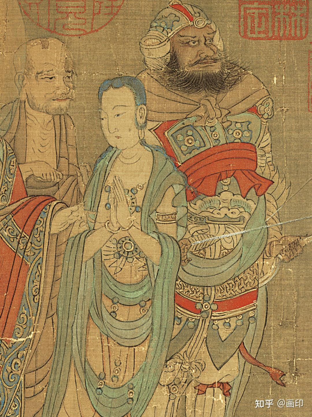 宋 · 佚名《燃灯佛授记释迦文图卷》 - 知乎