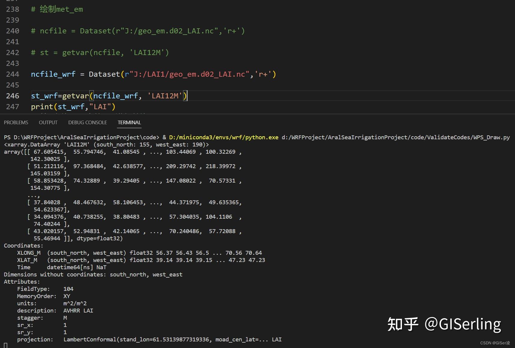 WRF中替换LAI数据 - 知乎