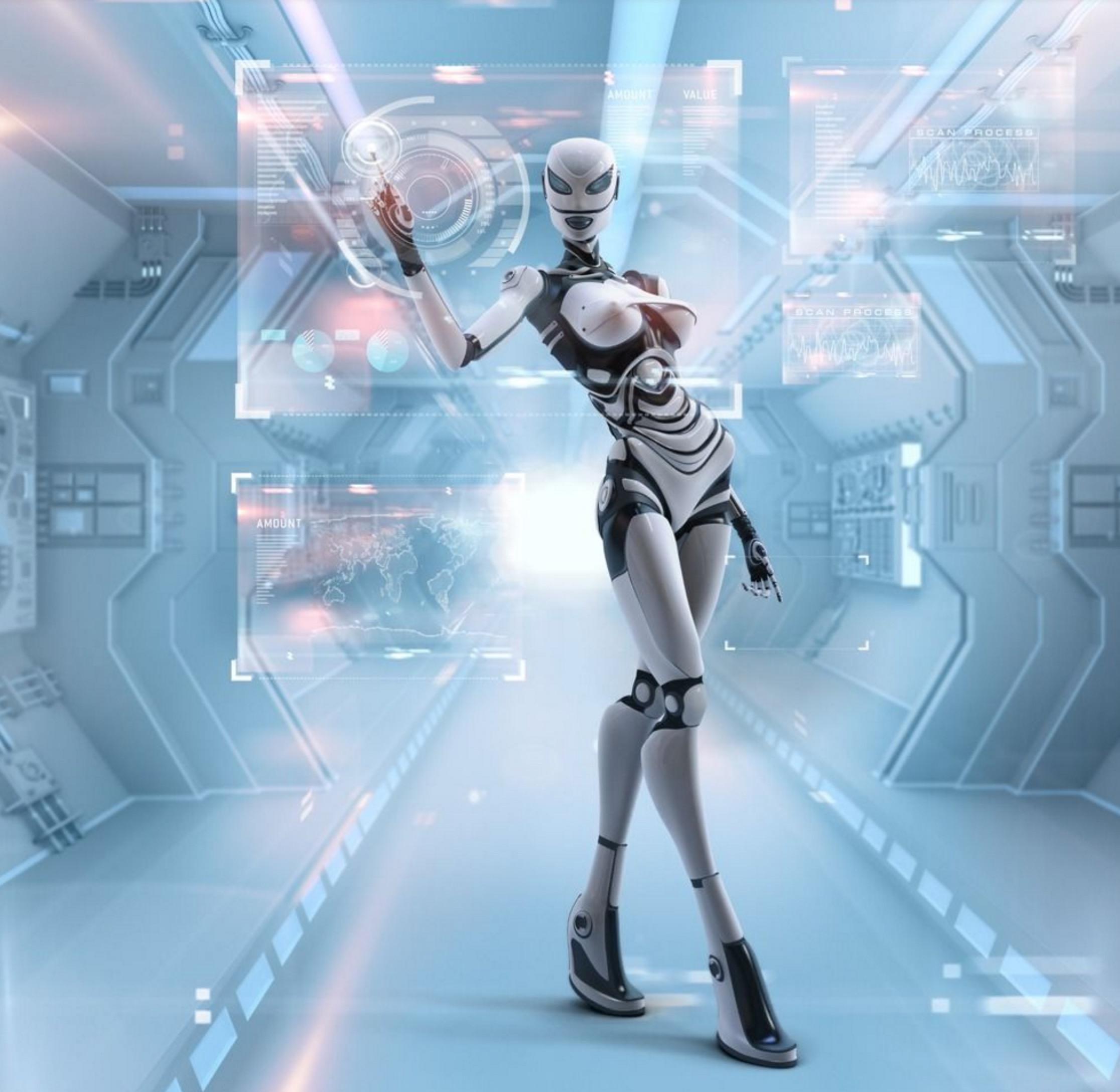 人造机器人--伊娃的女孩 - 普象网