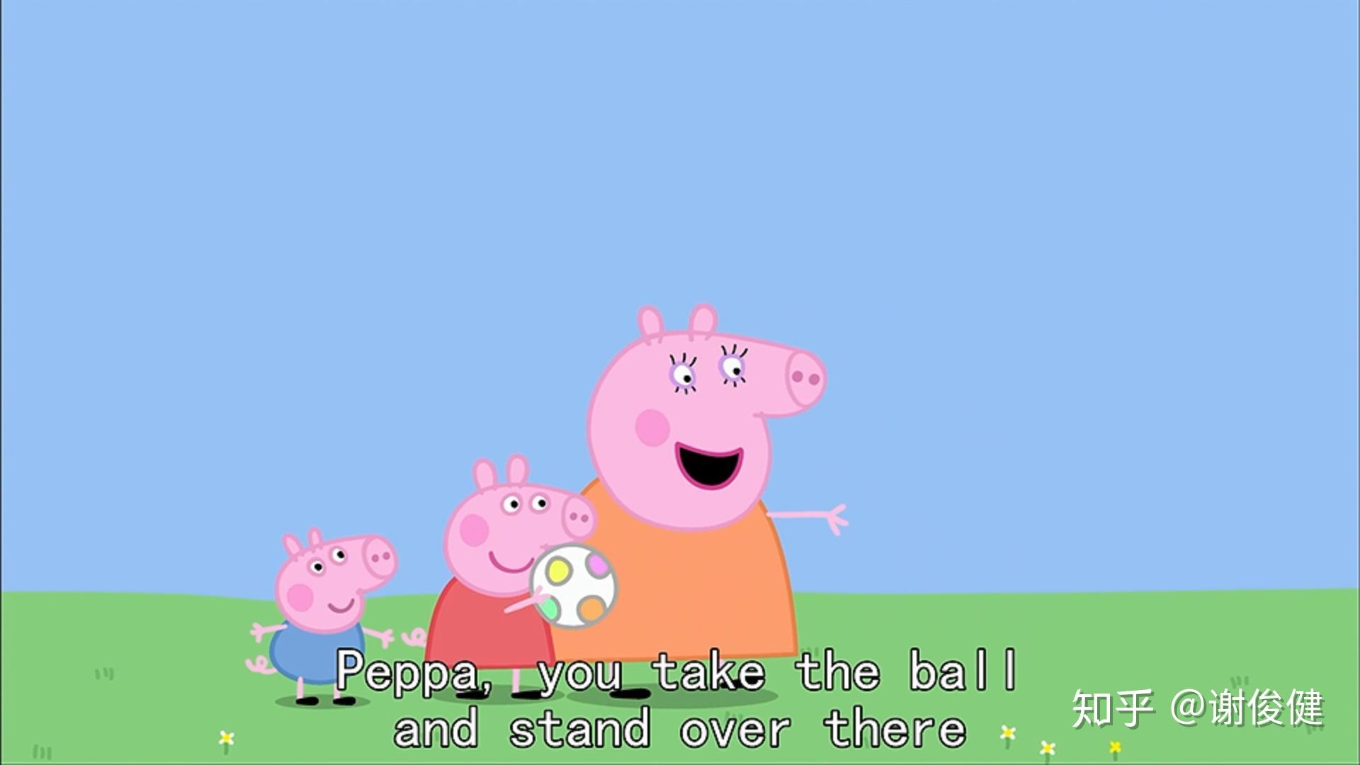 第8期跟小猪佩奇学英语第一季第8集s08piggyinthemiddle