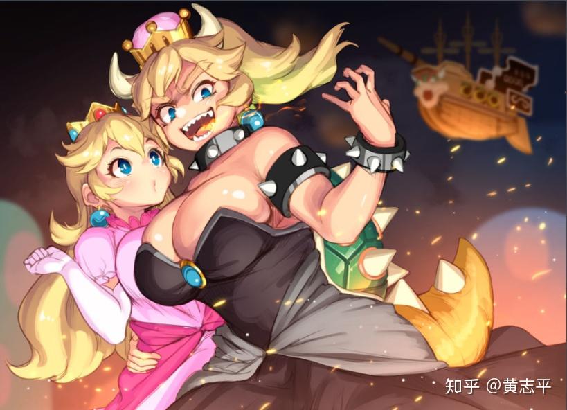 只有蘑菇妹奇诺比珂可以使用超级皇冠并变成强力的"奇诺碧桃"公主