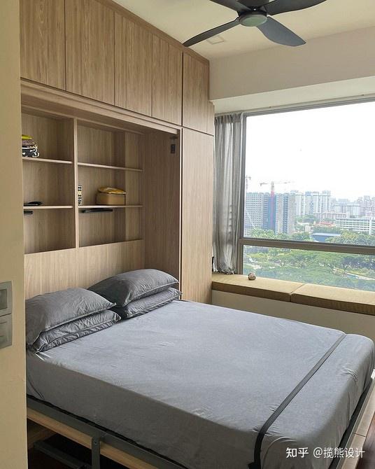 小户型设计:8个配有隐藏床,令人惊叹的室内设计