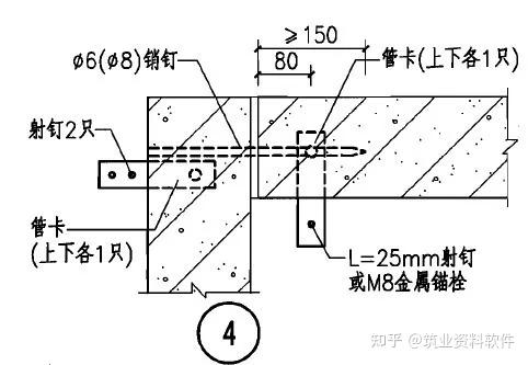 alc隔墙板安装构造图集图片