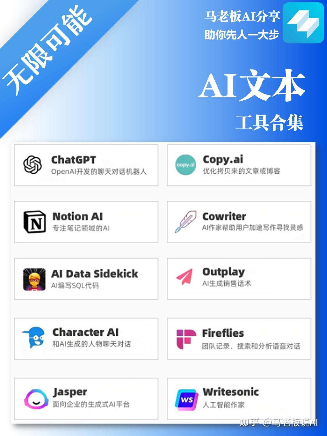 全网最全AI工具合集(每个都好用到爆炸) - 知乎