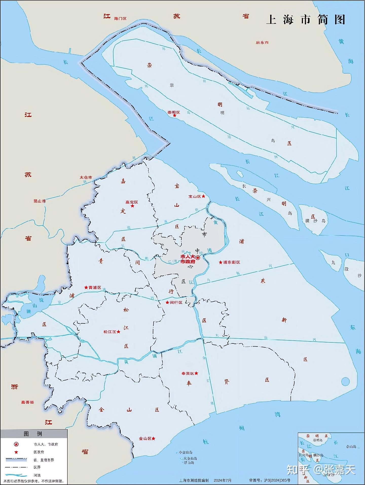 上海市行政区划标准地图合集 - 知乎