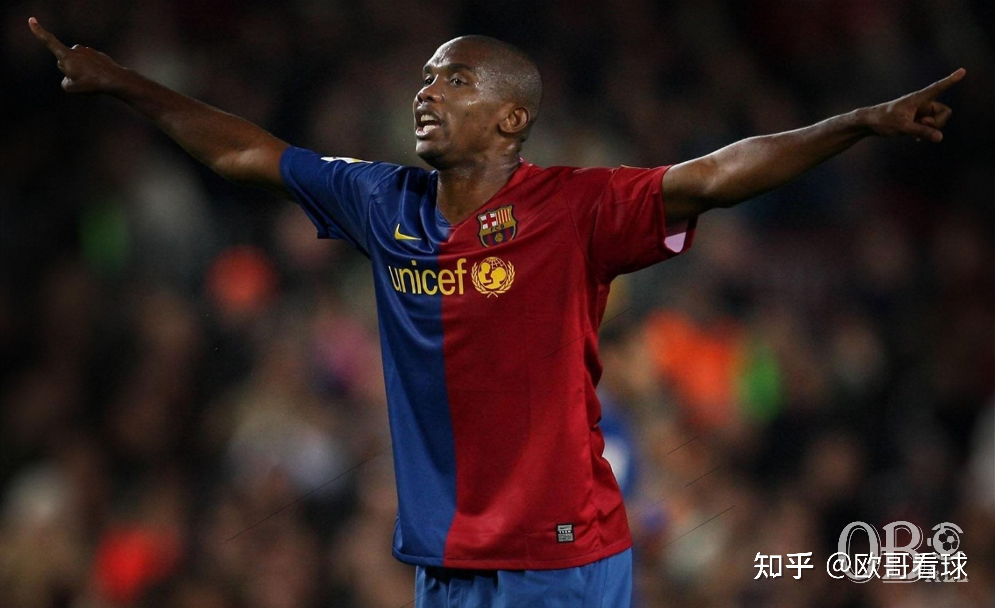 猎豹埃托奥,背靠背三冠王无人可及,享受足球不为荣誉