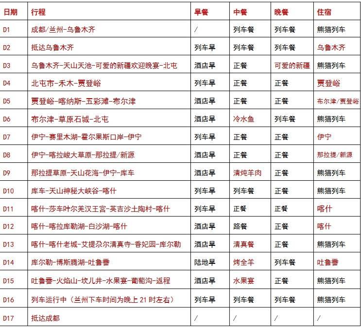 2024年什邡号熊猫专列新疆旅游专列如何订票/官网/价格/购票/票价/班