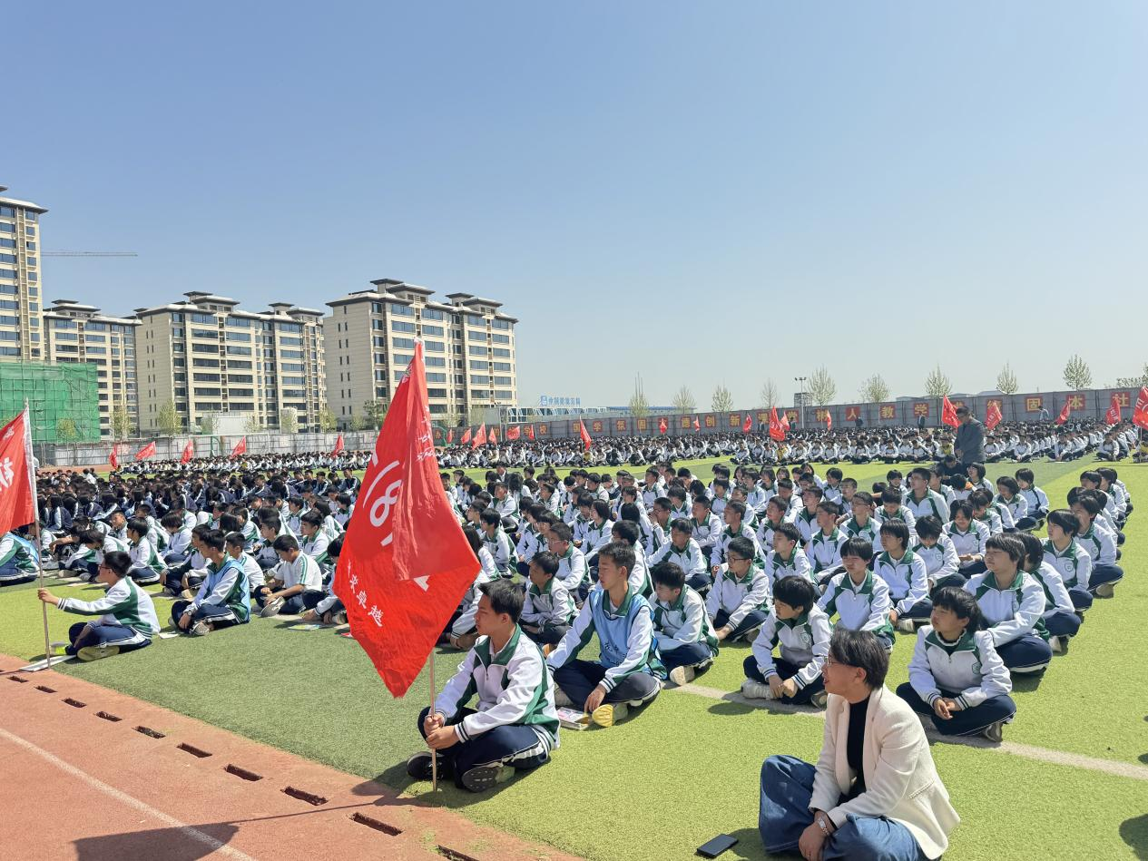 隆尧县文茂中学讲述红色故事深化思政课建设