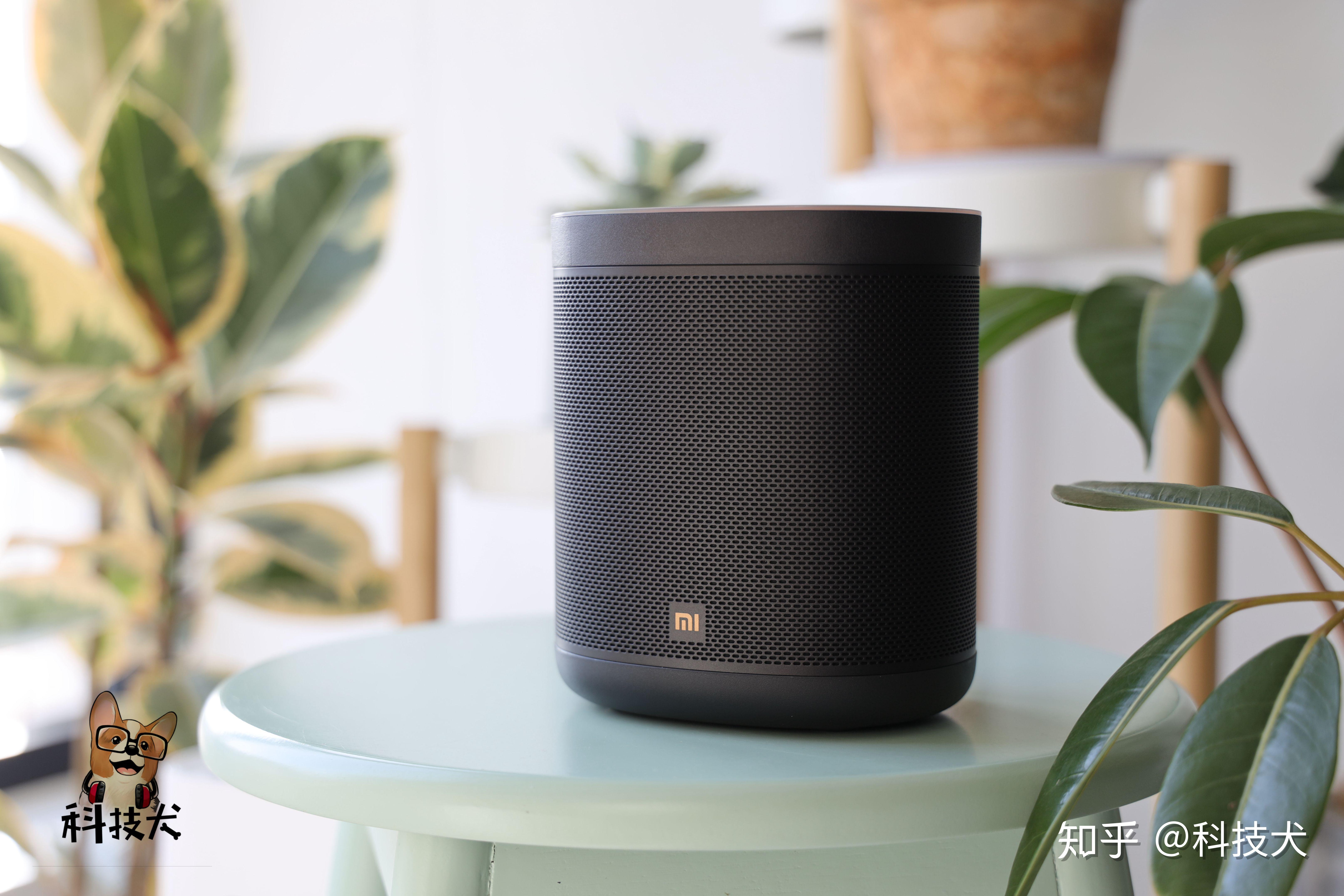 小米小爱音箱art电池版体验方便携带随意放迷你嗨吧把歌唱