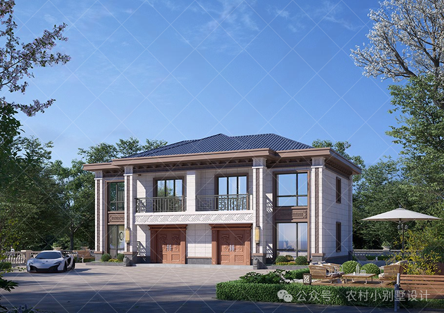 24套二层双拼兄弟农村自建房别墅，二层乡村别墅住宅自建房设计 - 知乎