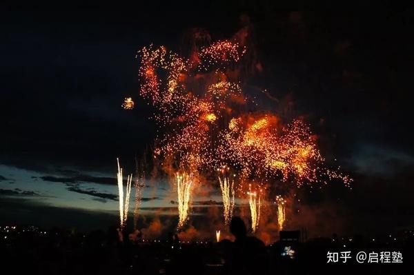 那些18盛夏不容错过的花火大会 知乎