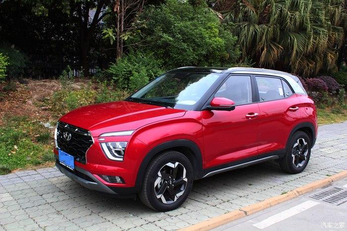 我又来了红色次顶配北京现代ix25用车小作业