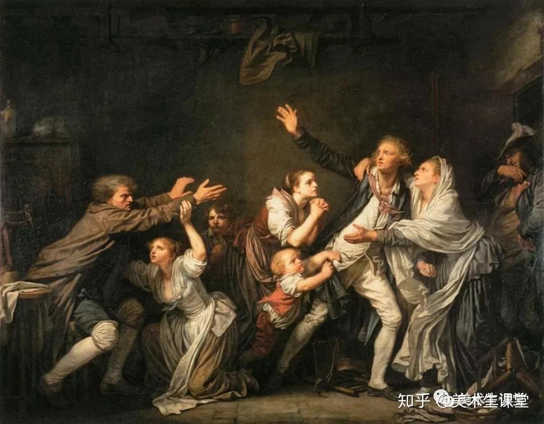 艺术大师格勒兹作品欣赏