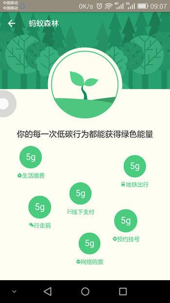 蚂蚁森林有什么用