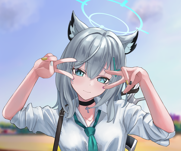 《碧蓝档案》砂狼白子壁纸分享~（内含黑化白子） - 知乎