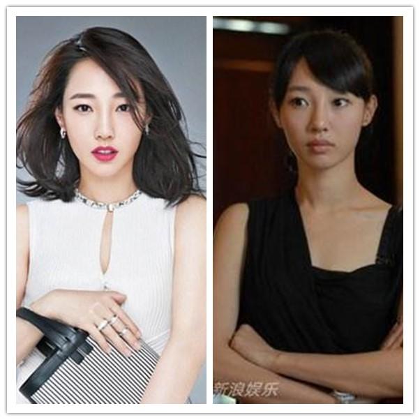 白百何vs黑百合,整个人差别好大.