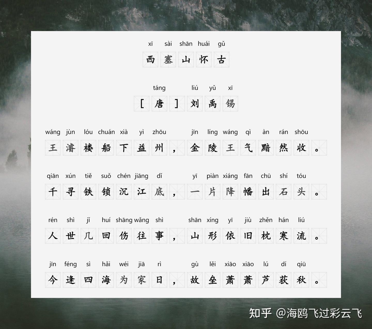今逢四海为家日,故垒萧萧芦荻秋- 知乎 今逢四海为家日,故垒萧萧芦荻秋- 知乎