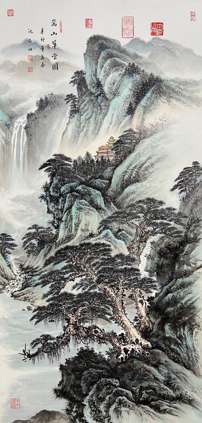 吴门画派沈坤沈石田天工开物大匠之门北京中艺美术馆预展