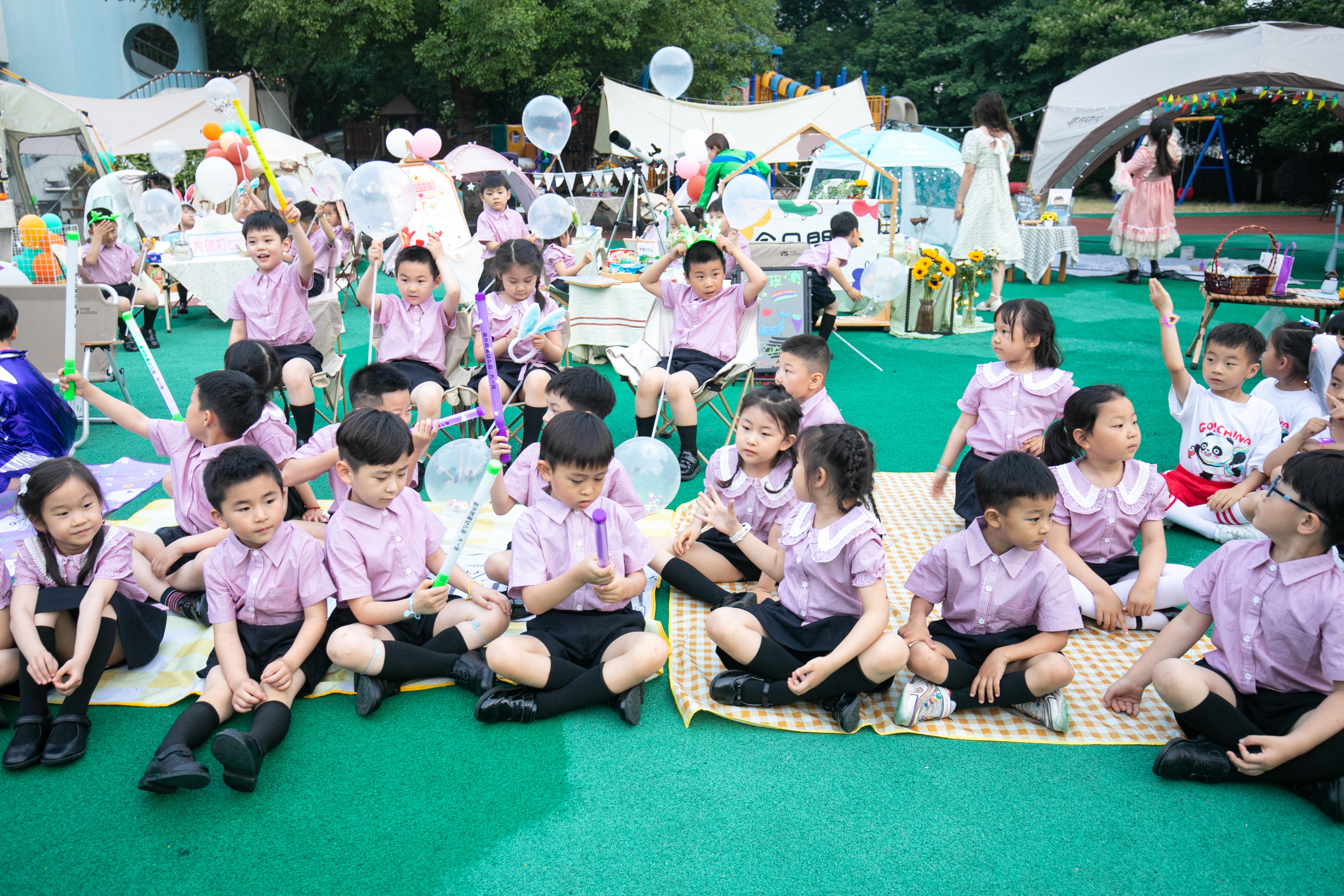 勇敢独立夜 星空狂欢会—南京市南外附属幼儿园成功举办帐篷节主题