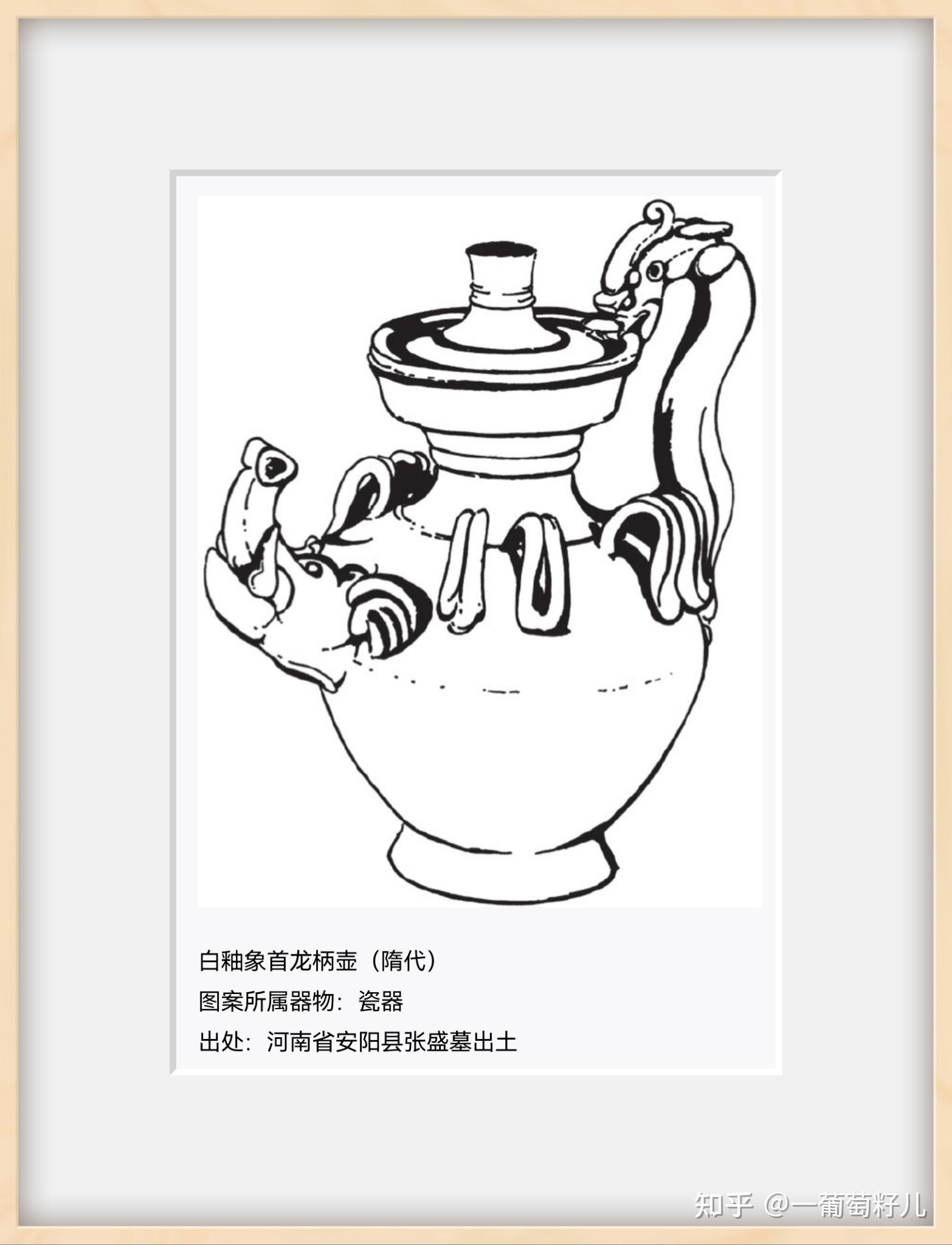 唐朝瓷器简笔画图片