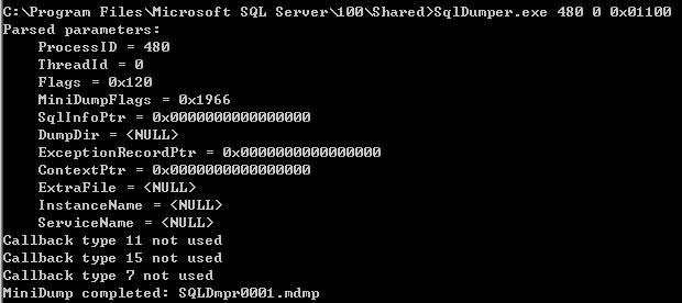 Sql mdmp файл что это