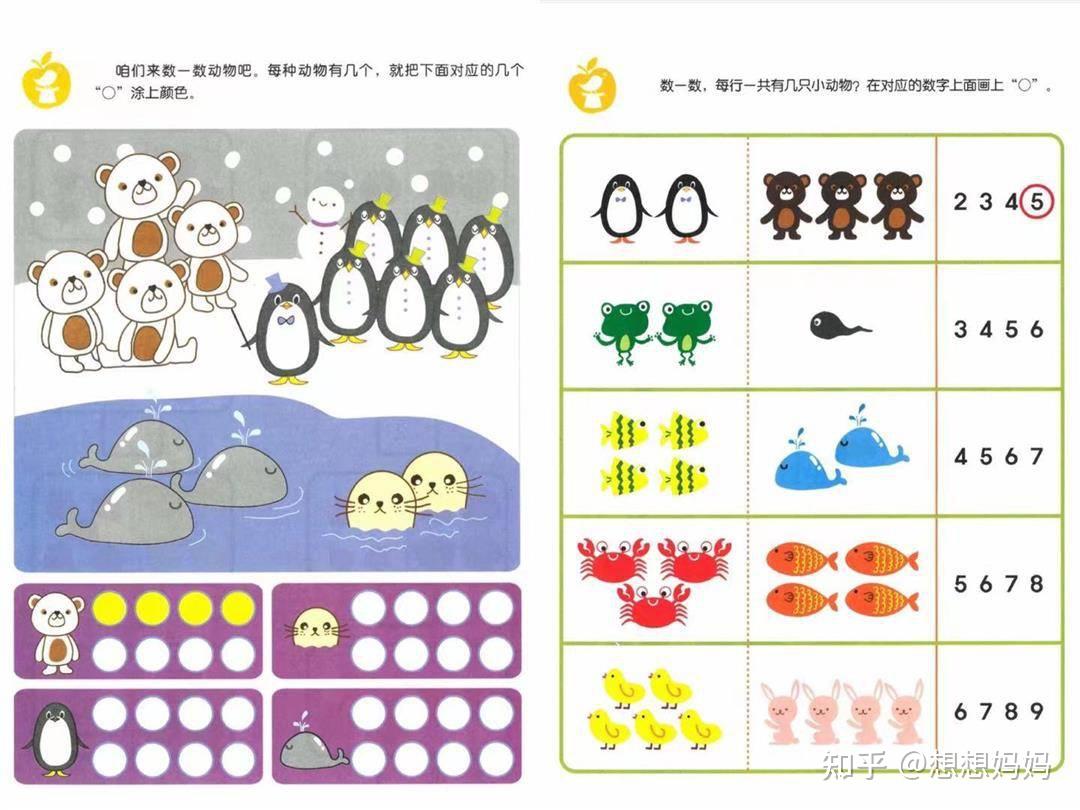 3-6岁学龄前小朋友数学启蒙规划线路图 - 知乎