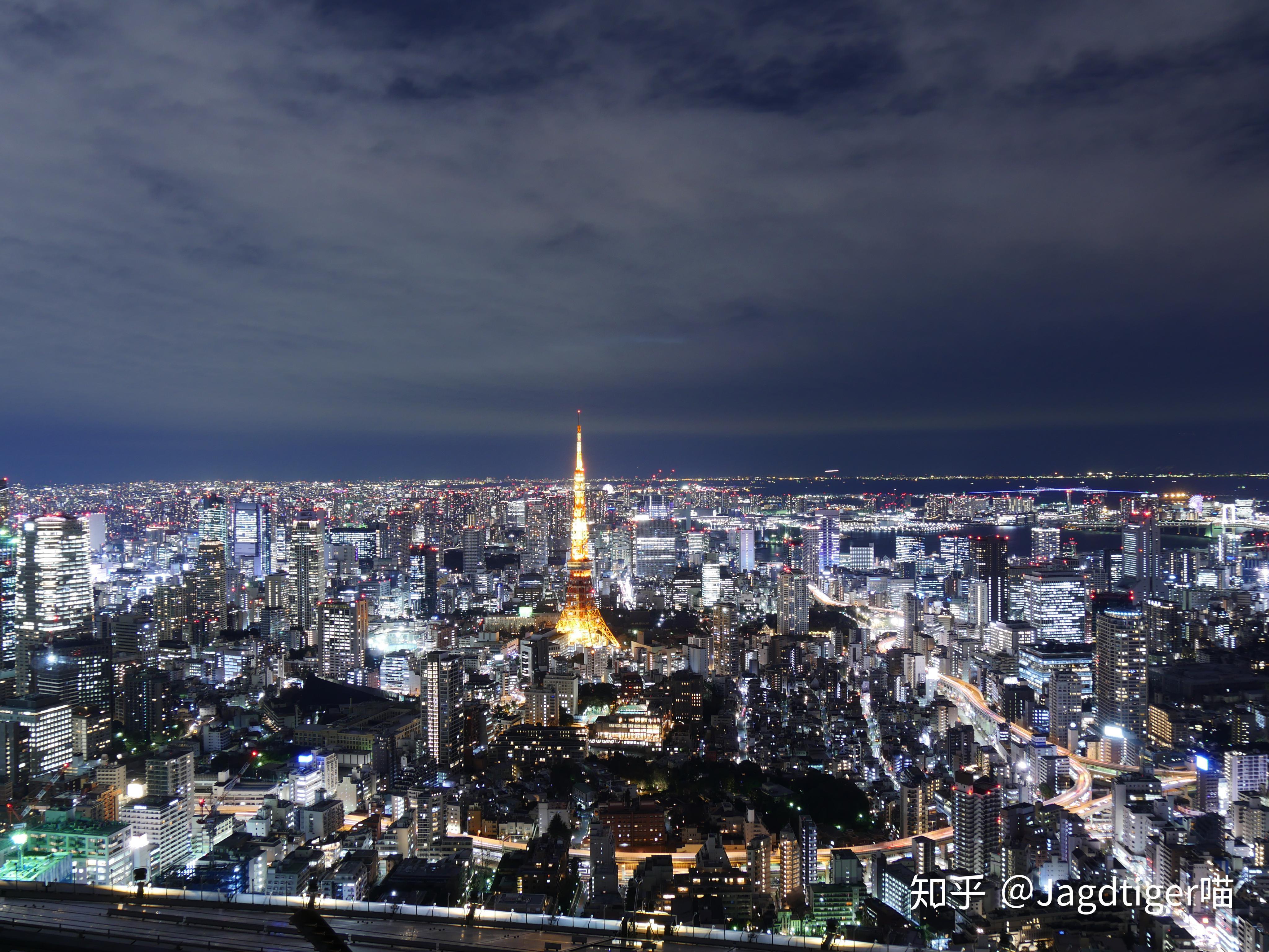 东京铁塔夜景桌面壁纸-壁纸图片大全