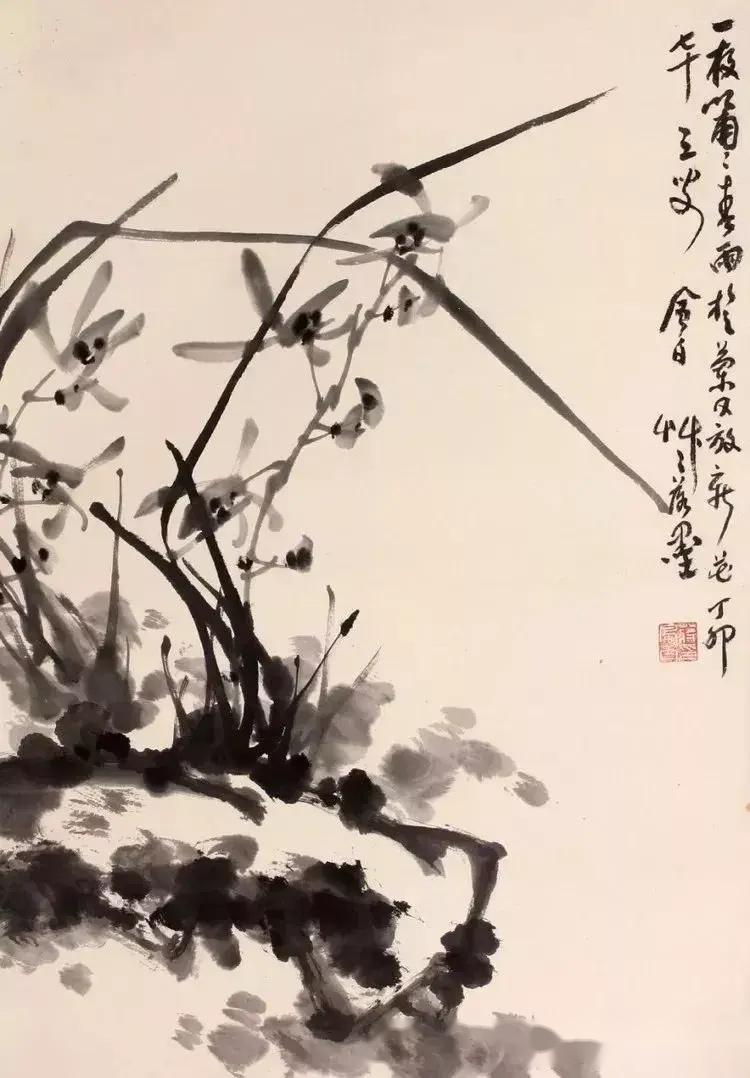 这位老先生的兰竹气韵生动，不能不看！ - 知乎