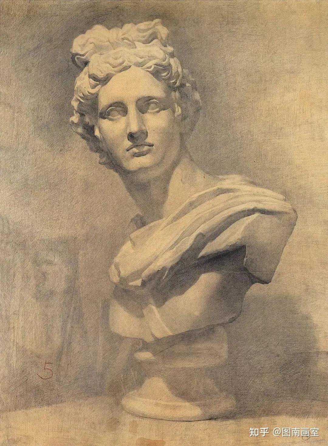 海量中央美术学院附中最新素描作品及历届经典作品欣赏