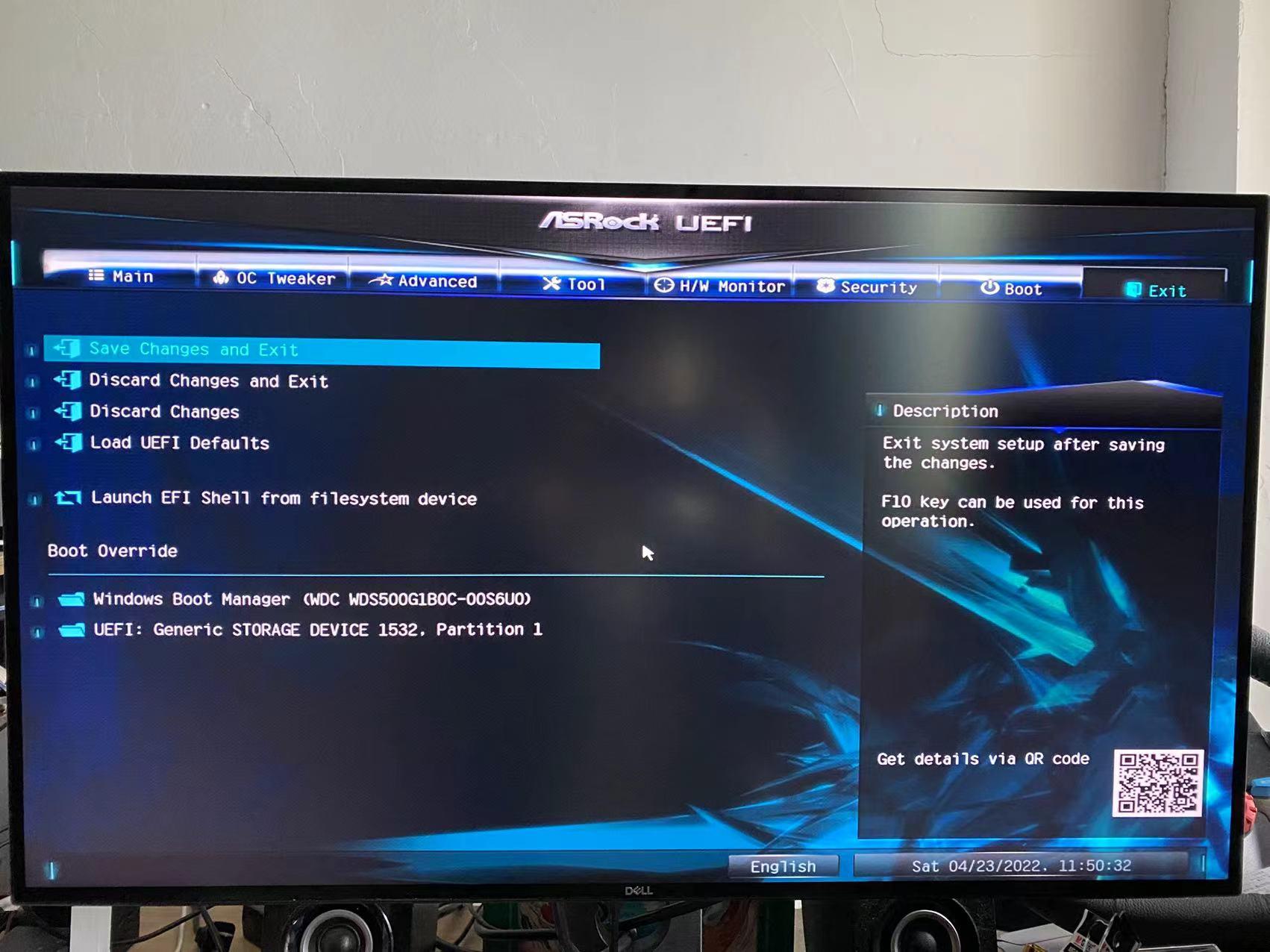 Efi helloworld in virtualbox 