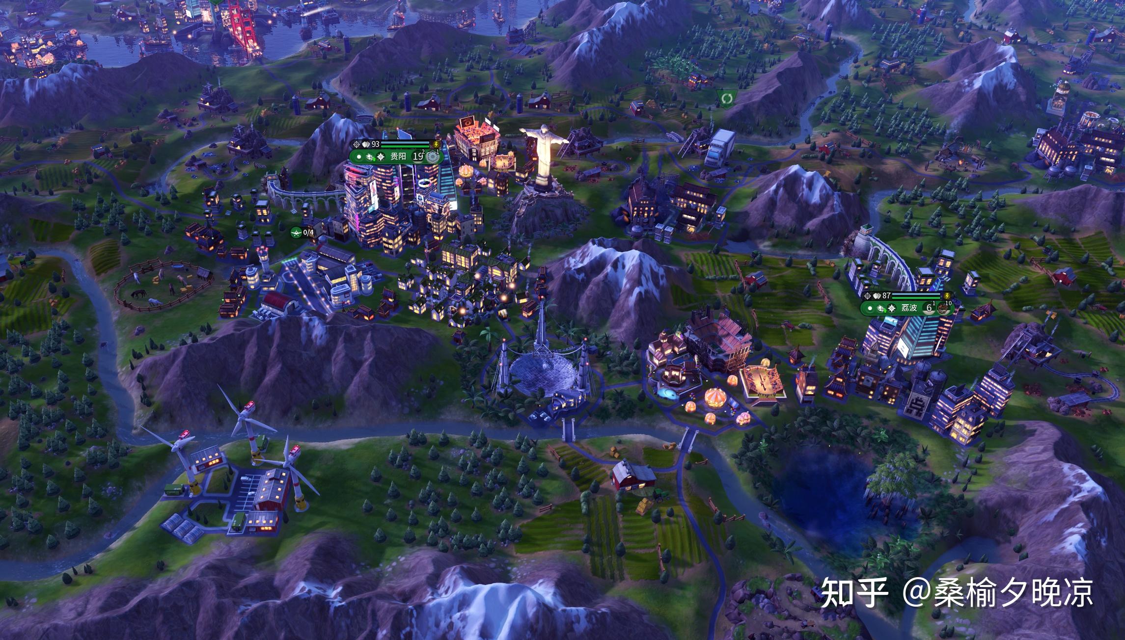 用文明6的超大地图,按照真实的中国历史建造城市