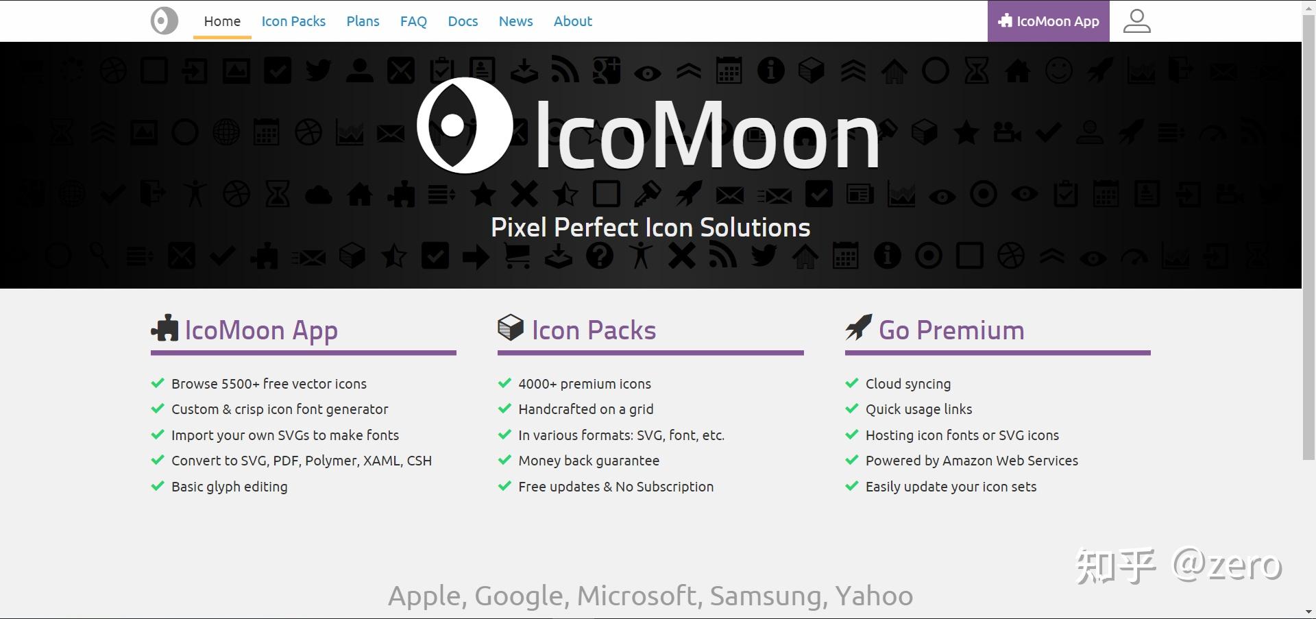 分享43个前端、设计师常用优质的图标资源 - 知乎