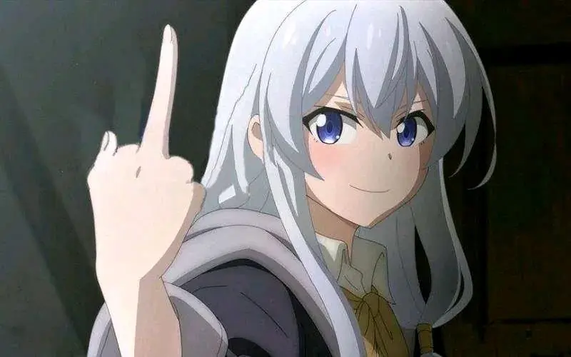 伊蕾娜也会竖中指当然可能会有人问,伊蕾娜什么也不会凭什么想像丁真