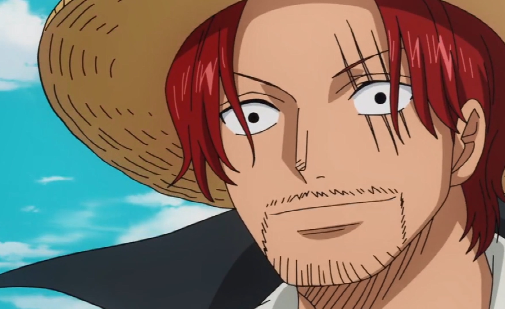 海贼王:穿最勒脚的拖鞋,要最排面的面子-香克斯