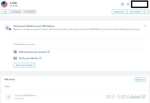 如何为transferwise充值美金激活美元账户 知乎