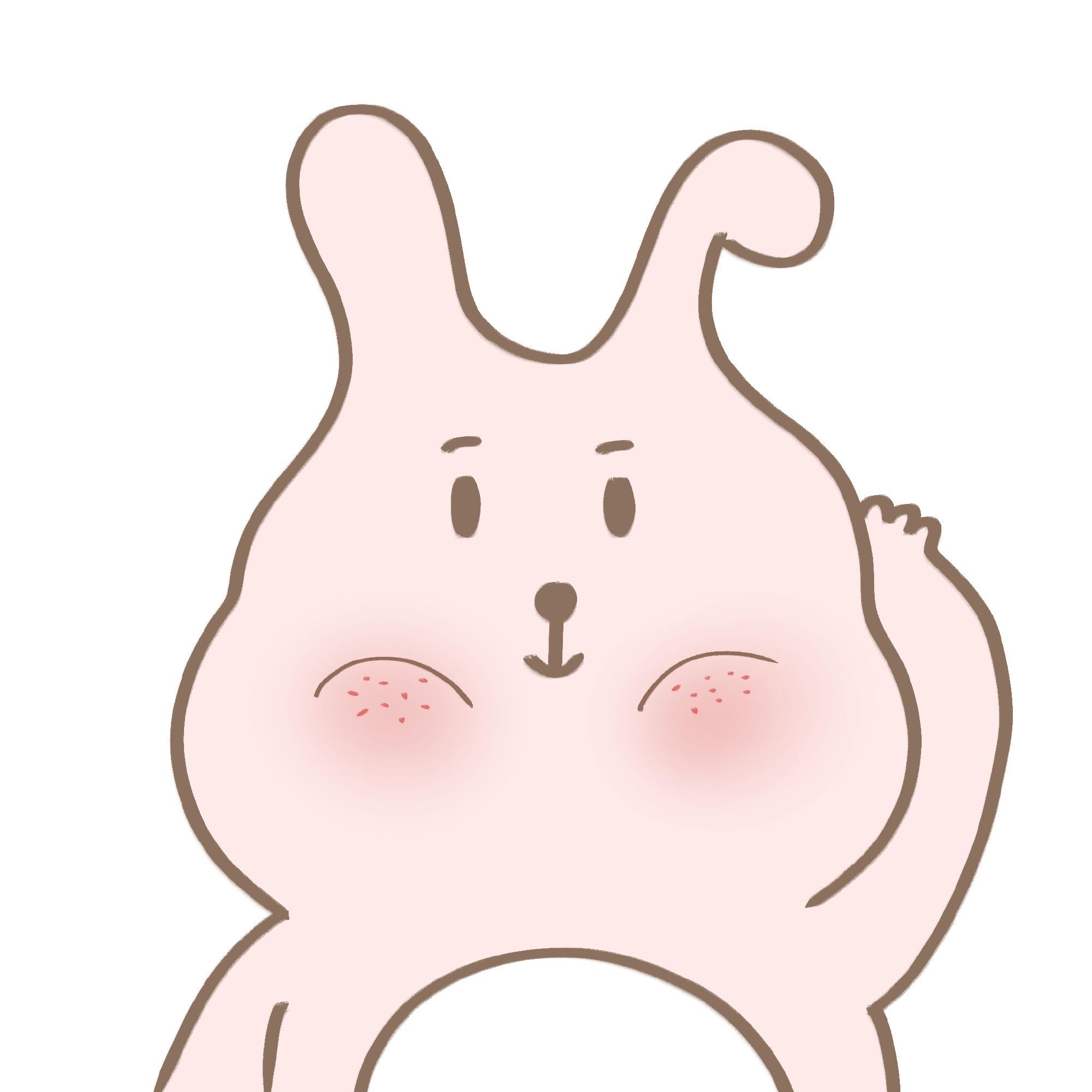 可爱的兔子耳朵设置黑白插画图片素材_ID:379958518-Veer图库