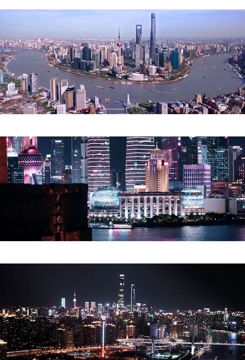 这剧还用大量的空镜镜头来展现了上海的地铁,高楼大厦,外滩等,把上海