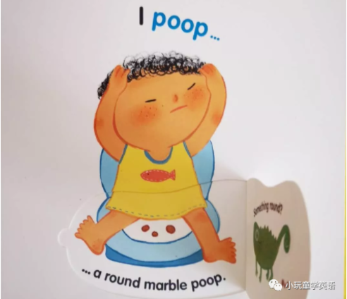 绘本精读0基础英语启蒙必备甜心英语ipoop生动有趣的屎尿屁绘本