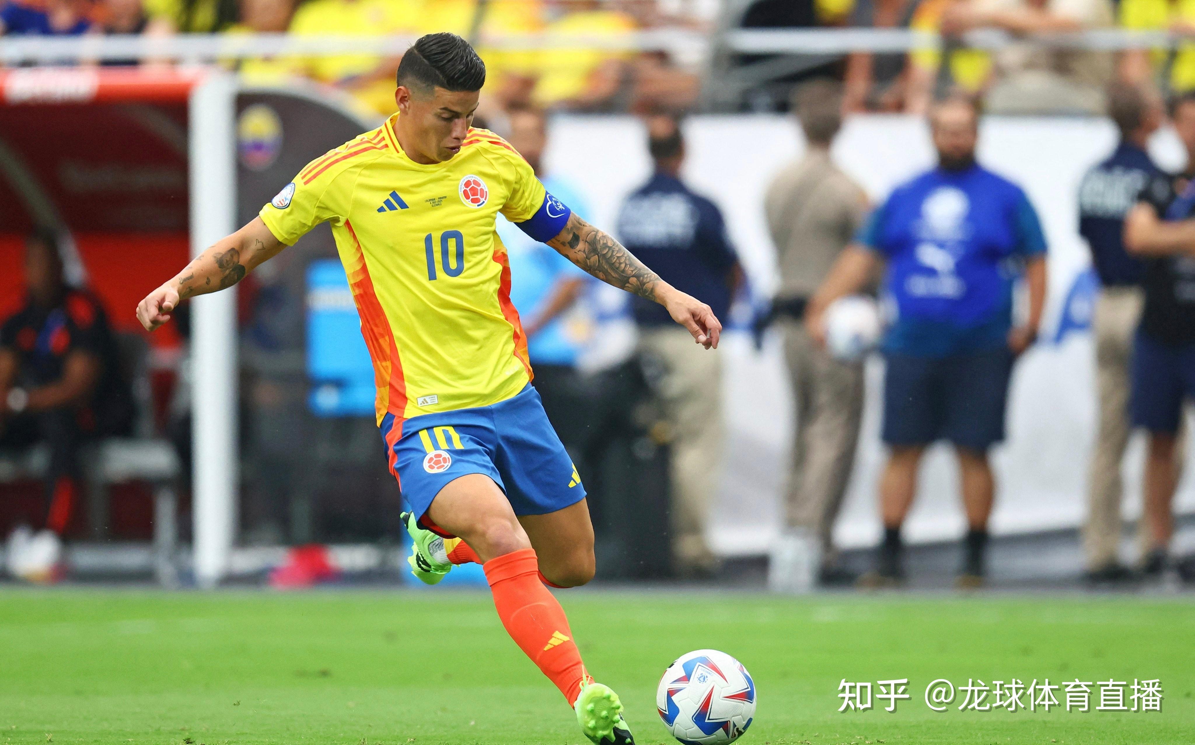 j罗单届美洲杯5次助攻,自有统计以来与上届的梅西并列最多