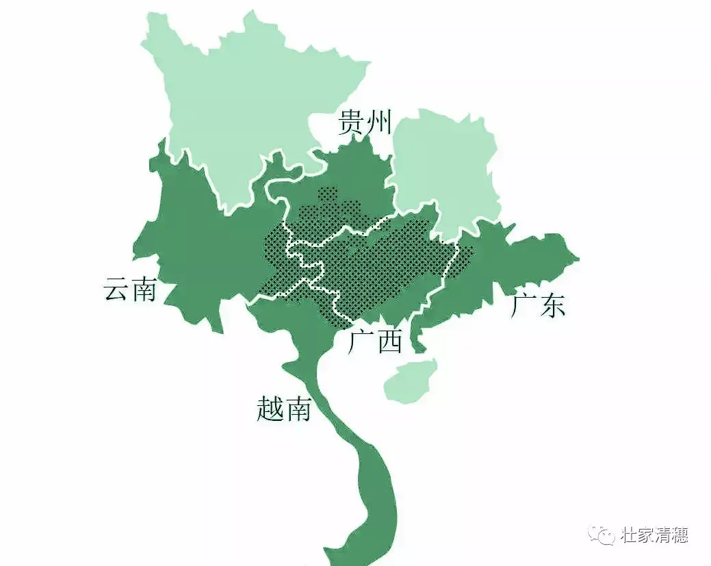 恍然大悟原来壮族和越南的岱族贵州的布依族都是一个民族啊