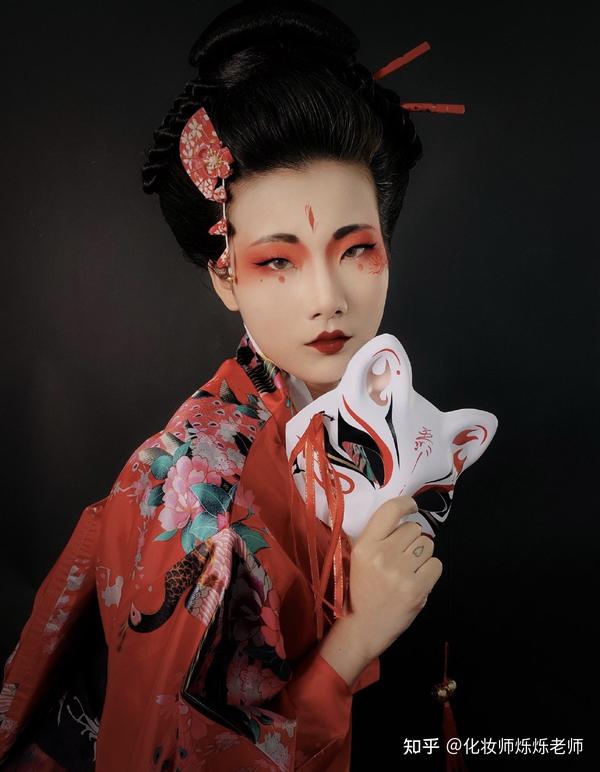 艺伎 花魁造型仿妆 知乎 艺伎 花魁造型仿妆 知乎