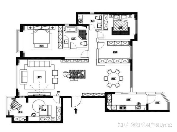 斜頂客廳半隔設(shè)計圖片_斜頂客廳裝修效果圖_斜頂客廳裝修效果圖