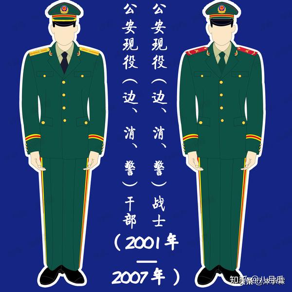 我国武警部队服装变迁：感受这支多次改制的光荣部队历史- 知乎