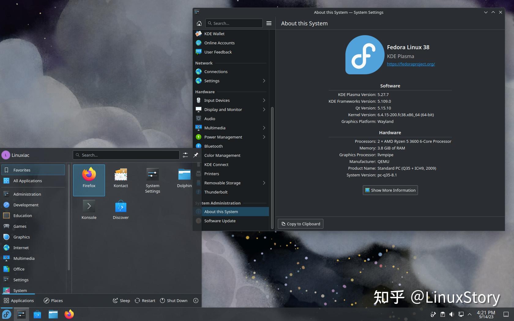 Fedora 40 将提供 KDE Plasma 6 桌面环境 - 知乎