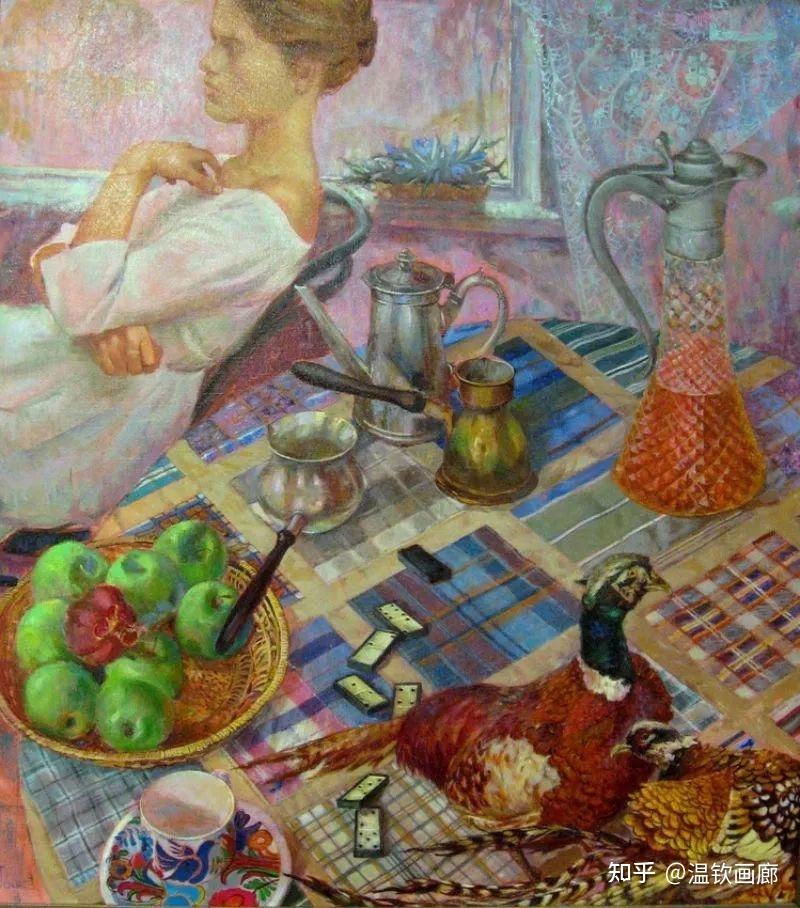 绚烂瑰丽油画俄罗斯艺术家纳塔利娅·图尔